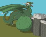  bluepredator castle dragon hi_res organs stomach vore 