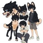  animal_humanoid canid canid_humanoid canine canine_humanoid canis clothed clothing devildog0 dog_humanoid domestic_dog feral growling hi_res human humanoid male mammal mammal_humanoid necktie solo 