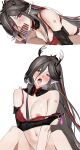  arknights cum facial fellatio highres oral qiubai_(arknights) sawaki_ken tongue tongue_out 