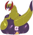  anus big_breasts big_butt blonde_hair breasts butt desbjust duo face_in_crotch face_in_pussy facesitting female generation_5_pokemon hair hand_on_butt haxorus hi_res huge_breasts huge_butt human hyper hyper_breasts hyper_butt looking_at_viewer looking_back looking_back_at_viewer male male/female mammal nintendo pokemon pokemon_(species) presenting presenting_hindquarters puffy_anus signature sitting_on_another tongue tongue_out 