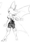  absurd_res aeyga anthro bat breasts butt clothed clothing digital_media_(artwork) eyeshadow female gloves handwear hi_res latex looking_at_viewer makeup mammal membrane_(anatomy) membranous_wings rouge_the_bat sega side_boob simple_background sketch solo solo_focus sonic_the_hedgehog_(series) white_background wings 