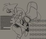  2_tails amy_rose anthro balls big_butt bodily_fluids butt canid canine cum cum_in_mouth cum_inflation cum_inside english_text eulipotyphlan face_fucking female female_penetrated forced fox garbageboxxxed genital_fluids genitals growling hedgehog inflation irrumatio male male/female male_penetrating male_penetrating_female mammal miles_prower monochrome multi_tail oral oral_rape penetration penile profanity rape sega sex sonic_the_hedgehog_(series) tail text thick_thighs 