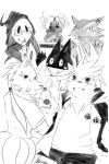  age_difference akino-kamihara ambiguous_gender anthro arcanine bellossom blue_(yuukushuddo) brother_(lore) brothers_(lore) clothing duskull eyewear feral generation_1_pokemon generation_2_pokemon generation_3_pokemon generation_4_pokemon gintsuki_higari_(akino-kamihara) glasses group haunter heiji_(poke-high) hoodie kagerou_higari_(akino-kamihara) mahjong male munchlax necktie nikkou_yozame_(poke-high) ninetales nintendo pince-nez poke-high pokemon pokemon_(species) ponytail_(hair) school_uniform sibling_(lore) sketch sports_uniform teenager topwear uniform young 