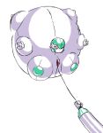  2017 3_fingers animate_inanimate areola big_breasts bo-the-sno body_inflation breast_expansion breasts colored_sketch digital_media_(artwork) expansion eyelashes female fingers floating gardevoir generation_3_pokemon green_areola green_hair green_nipples hair helium_inflation helium_tank huge_breasts immobile inflatable inflation inflation_fetish living_inflatable nintendo nipples not_furry nude pokemon pokemon_(species) red_eyes simple_background sketch solo tied_string upward_angle white_background white_body 