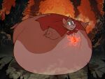  2023 4:3 absurd_res anthro belly big_belly blush buckteeth cloak clothing detailed_background don_bluth female fur hi_res huge_belly immobile inflation mammal mouse mrs._brisby multicolored_body multicolored_fur murid murine ridiculouscake rodent solo stone_(nimh) tail teeth the_secret_of_nimh two_tone_body two_tone_fur upset whiskers worried 