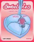  4:5 anus butt dessert dildo doughnut food gaping hi_res hole_(disambiguation) male rosebud sex_toy sweetholes 