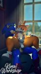  anal anal_penetration canid canine eulipotyphlan fox hedgehog hi_res humanoid kimoiworkshop male male/male mammal masturbation miles_prower penetration sega sonic_the_hedgehog sonic_the_hedgehog_(series) thick_thighs 