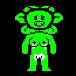  bodily_fluids breasts cum cum_in_pussy cum_inside digital_media_(artwork) ejaculation female flower flowey_the_flower genital_fluids genitals hi_res humanoid not_furry nude pixel_(artwork) plant pussy solo thehmm undertale undertale_(series) 