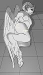  absurd_res bodily_fluids bound cum cum_on_body elytrian female forced genital_fluids hi_res humanoid pandoraingrid_(artist) pandoraingrid_(character) paws rape sketch solo violence winged_humanoid wings 