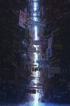  chinese_text city cityscape highres j.taneda morbid no_humans original road road_sign scenery sign street vanishing_point 