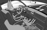  animal_humanoid anthro barefoot big_ears big_tail black_and_white canid canid_humanoid canine canine_humanoid car car_interior car_seat clothing diane_foxington dreamworks driving feet fox fox_humanoid fox_tail furry hi_res hood_down hoodie humanoid invalid_tag leather leather_clothing leather_suit mammal mammal_humanoid money_bag monochrome muscle_car red_fox rubber_clothing rubber_suit skin_tight_suit softailfox solo speed_lines sports_car steering_wheel tail the_bad_guys topwear vehicle vehicle_interior 