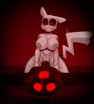  anonymous_artist anthro anthro_penetrated anthrofied areola blood bodily_fluids breasts cleft_tail cowgirl_position creepypasta duo erection female female_penetrated from_front_position fucked_silly generation_1_pokemon genitals hi_res human human_on_anthro human_penetrating human_penetrating_anthro interspecies male male/female male_penetrating male_penetrating_female mammal nintendo nipples nude on_bottom on_top open_mouth penetration penis pikachu pokemon pokemon_(species) pokephilia pussy red_(pokemon) red_eyes saliva sex smile teeth tongue tongue_out wide_eyed 