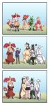  3koma absurd_res age_progression big_breasts biped bodily_fluids braixen breasts delphox dripping floragato generation_2_pokemon generation_5_pokemon generation_6_pokemon generation_9_pokemon genital_fluids harem hi_res hisuian_form hisuian_typhlosion huge_breasts human interspecies lemonbizate_(artist) looking_pleasured mammal meowscarada mienfoo mienshao nintendo pokemon pokemon_(species) pussy_juice pussy_juice_drip quilava regional_form_(pokemon) scared size_difference typhlosion worried young 