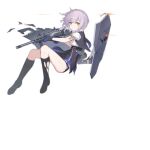  1girl artist_request black_cape black_dress black_footwear black_gloves black_socks blue_gloves breasts cape closed_mouth dress firing full_body girls&#039;_frontline gloves gun holding holding_gun holding_weapon kneehighs looking_to_the_side medium_breasts official_art shield shirt shoes short_hair shotgun simple_background six12 six12_(girls&#039;_frontline) socks solo torn_cape torn_clothes torn_dress torn_shirt torn_socks transparent_background two-tone_gloves weapon white_hair white_shirt yellow_eyes 