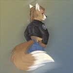  1:1 anthro canid canine clothing fox furry hi_res mammal patch_(disambiguation) piercing sevenserenity stargate 