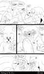  2023 absurd_res angry anthro anthro_on_anthro aroused big_penis black_and_white blush bouncing_penis comic cross-popping_vein dialogue duo echidna embarrassed english_text erection eulipotyphlan genitals hedgehog hi_res huge_penis humanoid_genitalia humanoid_penis humanoid_penismale/male knuckles_the_echidna krazyelf lying male male_on_bottom male_on_top mammal monochrome monotreme on_back on_bottom on_grass on_top onomatopoeia open_mouth penis sega sharp_teeth smile sonic_the_hedgehog sonic_the_hedgehog_(series) sound_effects speech_bubble star teeth text throbbing_penis veing_penis 