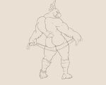  animated anthro avian balls breath_of_the_wild butt genitals hamili kass_(tloz) looking_at_viewer male nintendo nude penis rito the_legend_of_zelda 