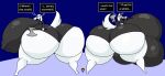  absurd_res ambiguous_gender anthro big_breasts big_butt breasts bulge butt canid canine canis dogamy dogaressa domestic_dog female frisk_(undertale) group hi_res huge_breasts huge_butt human hyper hyper_breasts hyper_butt larger_female larger_male luxioboi22 male mammal size_difference smaller_ambiguous thick_thighs trio undertale undertale_(series) 