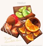  artist_name chocolate english_text food food_focus fruit haruna_macpro highres kiwi_(fruit) kiwi_slice no_humans orange_(fruit) orange_slice original simple_background strawberry valentine 