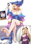  dark_magician_girl duel_monster feet highres toes wimmy yu-gi-oh! 