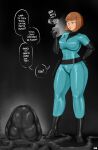  2018 alien bodysuit breasts clothed clothing colored cover cover_art cover_page danny_phantom dialogue digital_media_(artwork) elemental_creature english_text female flora_fauna hair hi_res human human_only jlullaby maddie_fenton mammal mature_female nickelodeon not_furry open_mouth plant skinsuit solo standing technology tentacle_maw tentacles text thick_thighs third-party_edit tight_clothing wide_hips 