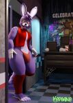  anthro bonnie_(fnaf) five_nights_at_freddy&#039;s hi_res itskopfkino lagomorph leporid male mammal rabbit scottgames solo 