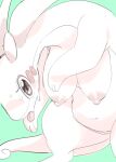  2023 absurd_res antennae_(anatomy) anthro areola belly big_breasts blep blush bodily_fluids breasts chubby_female curled_tail dragon eyelashes female generation_6_pokemon goodra green_background hanging_breasts hi_res leaning leaning_forward long_neck monochrome nintendo nipples nude oposa pokemon pokemon_(species) simple_background sketch slime standing tail thick_tail thick_thighs tongue tongue_out 