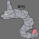  ambiguous_gender digital_media_(artwork) erection feral generation_1_pokemon genitals hashtag hi_res id_number male nintendo number onix penis pokemon pokemon_(species) rock secretsableye sex simple_background tail tail_around_penis tail_fetish tail_play tail_sex tailjob text 