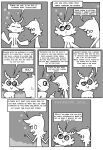  ambiguous_gender antennae_(anatomy) anthro arthropod bodily_fluids border clothed clothing comic confusion daniel_toke dialogue duo english_text eye_contact eyes_closed female_(lore) frown gesture greyscale hand_holding hi_res hoodie human iconography insect lepidopteran looking_at_another male male/ambiguous mammal mivliano_10-c monochrome moth motion_lines pointing pointing_at_another shane_frost speech_bubble sweat sweatdrop text topwear triangle_(shape) white_border 