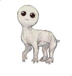  colored_skin creature grey_skin horror_(theme) looking_at_viewer meme mossacannibalis no_humans tbh_creature_(meme) very_big_eyes 