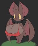  absurd_res amphlow anthro bat bat_girl bat_wings big_breasts bottomless breasts breasts_bigger_than_head cleavage clothed clothing female fur furry_breasts hi_res huge_breasts mammal membrane_(anatomy) membranous_wings short_stack solo wide_hips wings 