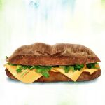  baguette bread cheese food food_focus highres no_humans original pnt_s sandwich shadow still_life vegetable white_background 