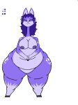  2022 4_fingers :3 alien anthro areola arm_markings belly big_breasts biped black_hooves blue_areola blue_body blue_countershading blue_fur blue_hair blue_inner_ear blue_nipples blue_tuft bottom_heavy breasts catrobis cheek_tuft closed_smile color_swatch colored countershade_face countershade_torso countershading digital_drawing_(artwork) digital_media_(artwork) ears_up eyelashes eyes_closed facial_tuft felid female fingers fur gloves_(marking) hair hands_together hi_res hooves huge_thighs leg_markings light_body light_countershading long_neck mammal markings messy_hair mirabellis_(nhtnick) mouth_closed multicolored_body navel nhtnick nipples nude nude_anthro nude_female obese obese_anthro obese_female overweight overweight_anthro overweight_female paws pear-shaped_figure prick_ears shoulder_markings simple_background socks_(marking) solo spots spotted_arms spotted_body spotted_ears spotted_fur spotted_shoulders spotted_thighs standing thick_thighs thigh_markings tuft two_tone_body unguligrade unguligrade_anthro white_background white_spots wide_hips wide_stance 