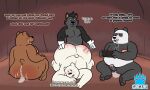  absurd_res anthro bear black_body black_fur bodily_fluids brown_bear brown_body brown_fur canid canine canis cartoon_network cave colossalstars cum cum_in_ass cum_in_mouth cum_inside cum_on_face dirty_talk domestic_dog floor_sex fur genital_fluids giant_panda grizzly_(wbb) grizzly_bear grolarbearsins group group_sex hi_res ice_bear male male/male mammal multicolored_body multicolored_fur obese obese_male orgy overweight overweight_male panda_(wbb) phone polar_bear recording sex slap_mark ursine we_bare_bears white_body white_fur 