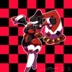  absurd_res female generation_4_pokemon hi_res jester jewish_mythology lopunny mac_daddy mythological_golem mythology nintendo pokemon pokemon_(species) rubber 