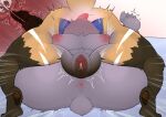  &lt;3 anthro anthrofied anus bed big_breasts big_butt blush bodily_fluids breasts butt canid canine cervix faceless_character faceless_male female from_front_position furniture gaping gaping_pussy generation_1_pokemon gengar genital_fluids genitals head_back hi_res internal_vaginal legs_up lying male male/female mammal mating_press motion_lines nintendo nipples nude on_back penetration penis plump_(character) pokemon pokemon_(species) pussy pussy_juice sex smile spread_legs spread_pussy spreading underchikichan vaginal vaginal_penetration 