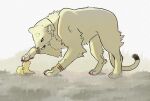  alternate_species boni_(artist) bracket dio_brando duo father_(lore) father_and_child_(lore) father_and_son_(lore) felid feral fur furrification giorno_giovanna hi_res jojo&#039;s_bizarre_adventure lion male mammal pantherine parent_(lore) parent_and_child_(lore) parent_and_son_(lore) petting_head scar size_difference son_(lore) yellow_body yellow_fur 