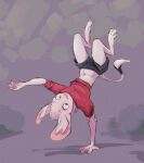  acrobat animancer belly dipodid handstand hi_res jerboa luck_(animancer) mammal midriff rodent sketch 