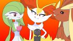  16:9 2023 absurd_res ambiguous_gender anthro bedroom_eyes bite biting_lip blush blush_lines bodily_fluids braixen brown_body brown_fur digital_media_(artwork) faceless_character fur gardevoir generation_3_pokemon generation_4_pokemon generation_6_pokemon green_body group hi_res humanoid knight-of-syrinx licking licking_lips loom lopunny narrowed_eyes nintendo pokemon pokemon_(species) red_body red_eyes red_fur seductive sweat tan_body tan_fur teeth tongue tongue_out white_body white_fur widescreen yellow_body yellow_fur 
