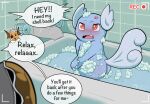  2023 anthro bath bathroom blush butt cross-popping_vein dialogue duo english_text generation_1_pokemon hi_res male milachu92 nintendo nude one_eye_closed open_mouth open_smile pokemon pokemon_(species) raichu red_eyes smile soap_bubbles suds text wartortle water wet wink 