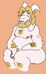  anthro asgore_dreemurr big_butt body_hair bovid butt caprine goat hi_res horn male mammal nipples nude overweight shiningnoise solo undertale_(series) 