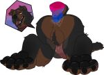  2021 ahegao all_fours alternate_version_at_source anal anal_masturbation anal_penetration anthro ass_up backsack balls bisexual_pride_colors black_background body_hair butt canid canine canis countershade_butt countershading digital_media_(artwork) dildo dildo_in_ass dildo_insertion domestic_dog genitals hairy_balls hi_res lgbt_history_month lgbt_pride likanen looking_pleasured lube_in_ass male mammal mastiff masturbation molosser object_in_ass open_mouth pawpads paws penetration penis pixie_(ruska) pride_color_dildo pride_colors rottweiler sex_toy sex_toy_in_ass sex_toy_insertion simple_background solo tongue tongue_out 