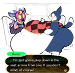 animal_crossing anthro boot_(artist) bovid caprine dialogue domestic_cat felid feline felis goat male male/male mammal morbidly_obese morbidly_obese_anthro morbidly_obese_male name_in_dialogue nintendo obese obese_anthro obese_male overweight overweight_anthro overweight_male rover_(animal_crossing) shocked_expression simple_background sketch sketch_background speech_bubble sweatdrop_(iconography) white_background 