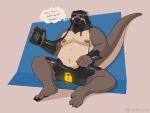  alebehemut anthro belly beverage beverage_can bulge dripping gag goo_transformation hair latex lock lock_bulge lock_symbol male mammal mustelid nipples null null_bulge open_mouth otter overweight overweight_anthro overweight_male restrained restrained_arms restrainted restraints rubber simple_background slime solo transformation 