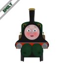  big_breasts breasts emily_the_emerald_engine female hi_res mattel thomas_and_friends train vehicle 