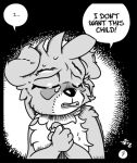  anthro bodily_fluids borba canid canine canis comic crying dialogue domestic_dog edited_screencap female hands_together housepets! invalid_tag looking_away mammal pomeranian sad solo spitz str8aura-no-not-that-one tarot_(housepets!) tears third-party_edit webcomic 