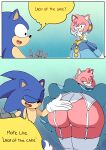  absurd_res amy_rose anthro big_butt butt clothed clothing clothing_lift dress dress_lift female hi_res lady_of_the_lake_(sonic_and_the_black_knight) legwear male male/female mobian_hedgehog panties sega sonic_and_the_black_knight sonic_storybook_series sonic_the_hedgehog sonic_the_hedgehog_(series) stockings underwear unknown_artist wide_hips 