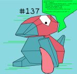  ambiguous_gender artificial_intelligence digital_media_(artwork) duo erection feral foot_fetish foot_play footjob generation_1_pokemon genitals group hashtag hi_res id_number male nintendo number penis pokemon pokemon_(species) porygon secretsableye sex simple_background text 