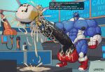  absurd_res anal anal_penetration android anthro balls belly belly_expansion belly_inflation big_balls big_muscles big_penis blue_body bodily_fluids boots clothing cum cum_drip cum_in_ass cum_in_mouth cum_inflation cum_inside cum_on_face cum_on_penis cumshot dragon dripping ejaculation erection expansion footwear genital_fluids genitals hi_res holding_arms huge_balls huge_muscles huge_penis hyper hyper_balls hyper_genitalia hyper_muscles hyper_penis inflation long_penis machine male muscular muscular_anthro muscular_male penetration penis robot size_difference speedo sweat swimwear underwear veegrowmon vein veiny_arms veiny_balls veiny_chest veiny_legs veiny_muscles veiny_penis voidlesky yellow_body 