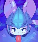  2023 2d_animation 3_toes ambiguous_gender ambiguous_penetrated animated blue_body blue_eyes blue_fur digital_media_(artwork) eeveelution feet fellatio feral fur generation_4_pokemon genitals glaceon half-closed_eyes lodetail looking_at_viewer looking_up loop male male/ambiguous male_penetrating male_penetrating_ambiguous narrowed_eyes nintendo no_sound oral oral_penetration penetration penile penis pokemon pokemon_(species) sex toes 
